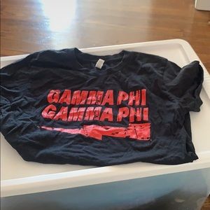 Gamma phi beta black t shirt
